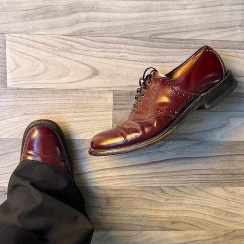 Alden burgundy cordovan - burgundy,