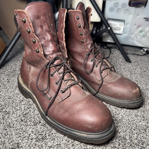 Red wing boots - red,